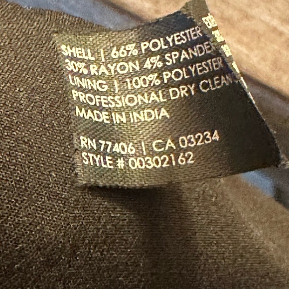 Club Monaco Kaitlin Black w/ Silver Hand Beaded Back Zip Up A Line Mini Skirt. - Picture 14 of 14